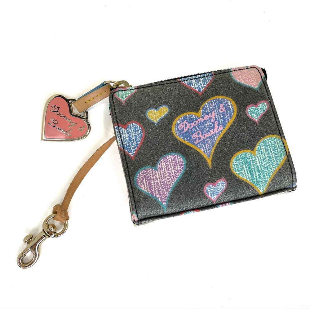 Dooney & Bourke Vintage Heart Wallet Wristlet